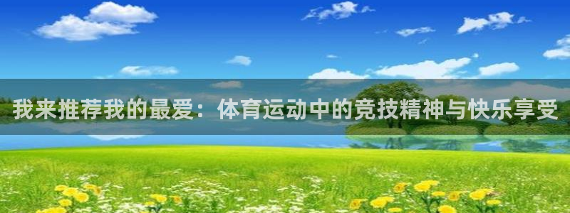 熊猫体育怎么样：我来推荐我的最爱：体育运动中的竞技精神与快乐享受