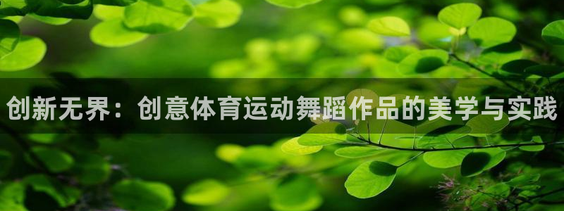 熊猫体育公园价格：创新无界：创意体育运动舞蹈作品的美学与实践
