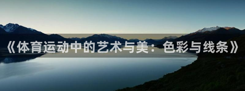 熊猫体育手机版：《体育运动中的艺术与美：色彩与线条》