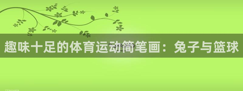 动感熊猫体育公园：趣味十足的体育运动简笔画：兔子与篮球